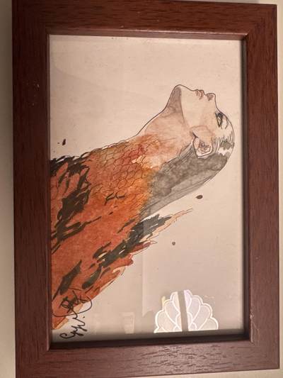 大麦马年第二场 - 周潜老师手绘 红鳞蟒