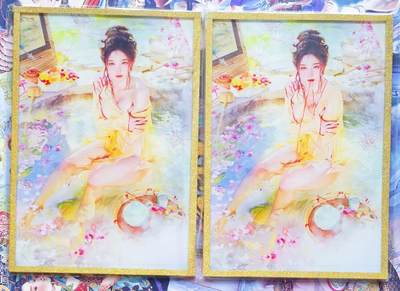 NO.29 好又多金牌大场，每周一站式配齐，方便凑单！（卖家送拍0抽成！周6晚9点截拍！） - 焱卡 人间传 刷子 杜夫人 双服饰 色纸一对  10*14.2CM