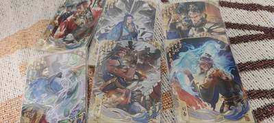 秋原瞳的小店第四十一期——盛夏的时光，即将如约而至 - 卡游三国流芳传韵6张一套齐