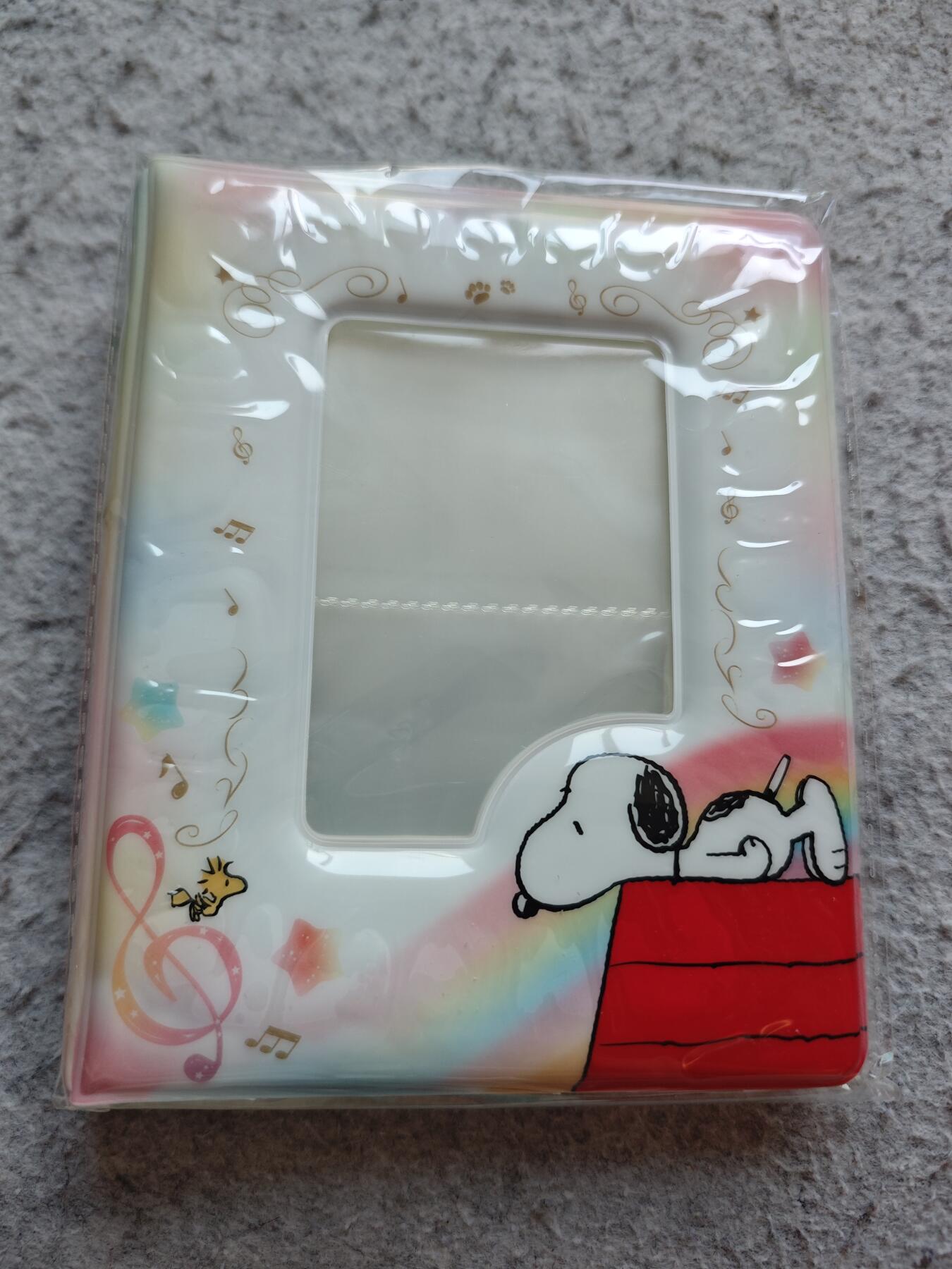 【随心含颖卡拍57期】卡游/集卡社/卡卡沃 抽卡机专场拍卖【无佣金】 卡游 史努比 海绵卡册一个