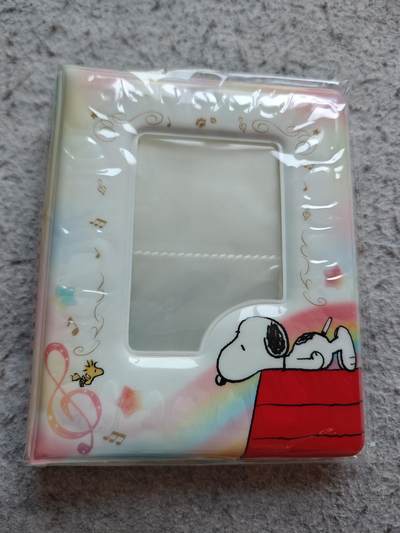 【随心含颖卡拍57期】卡游/集卡社/卡卡沃 抽卡机专场拍卖【无佣金】 - 卡游 史努比 海绵卡册一个