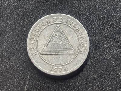 邮泉阁外国硬币限时拍卖第四十五场 （邮票在国外，请付邮费6元） - 尼加拉瓜1974年5分