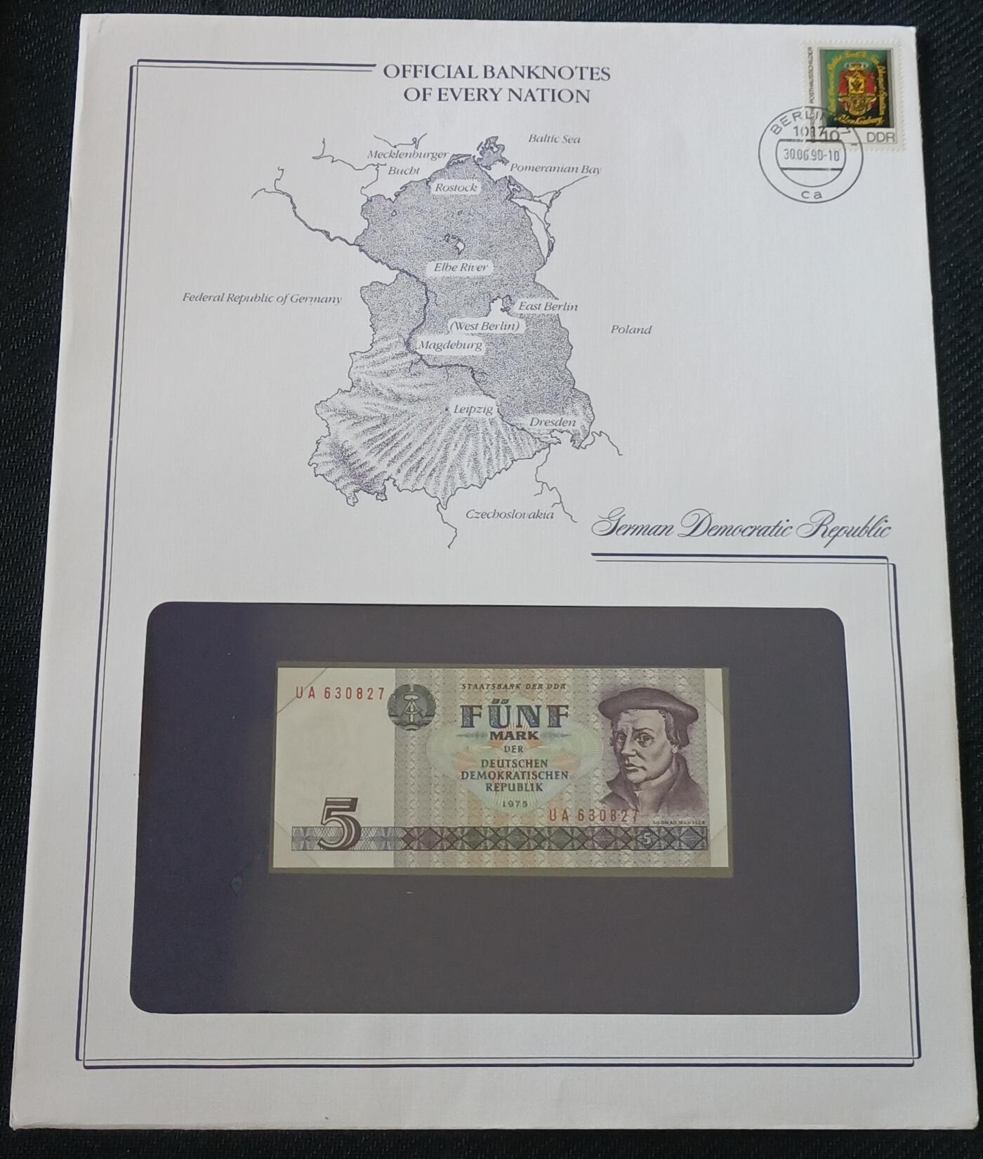 【游宝包邮场】丙午马年第21期 首季收官场 富兰克林邮币封地图版 民主德国