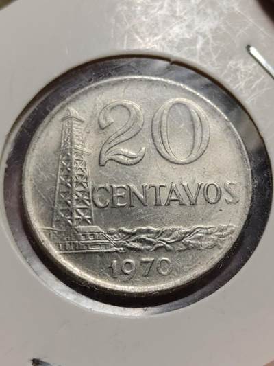 2026年第四十二场(总第二百一十一场）外国好品散币场(佣金3%) - 纸夹币–巴西🇧🇷1976年20分(1975–1979年版，不锈钢材质版)