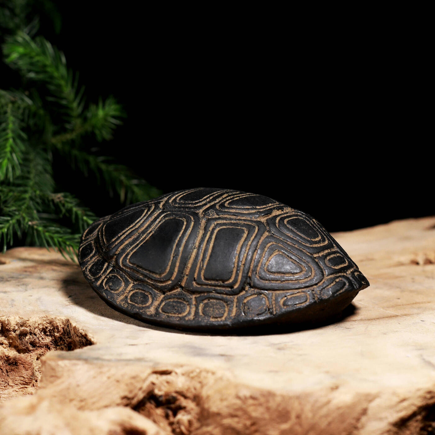 江南杂件 富甲一方（火山泥材质）