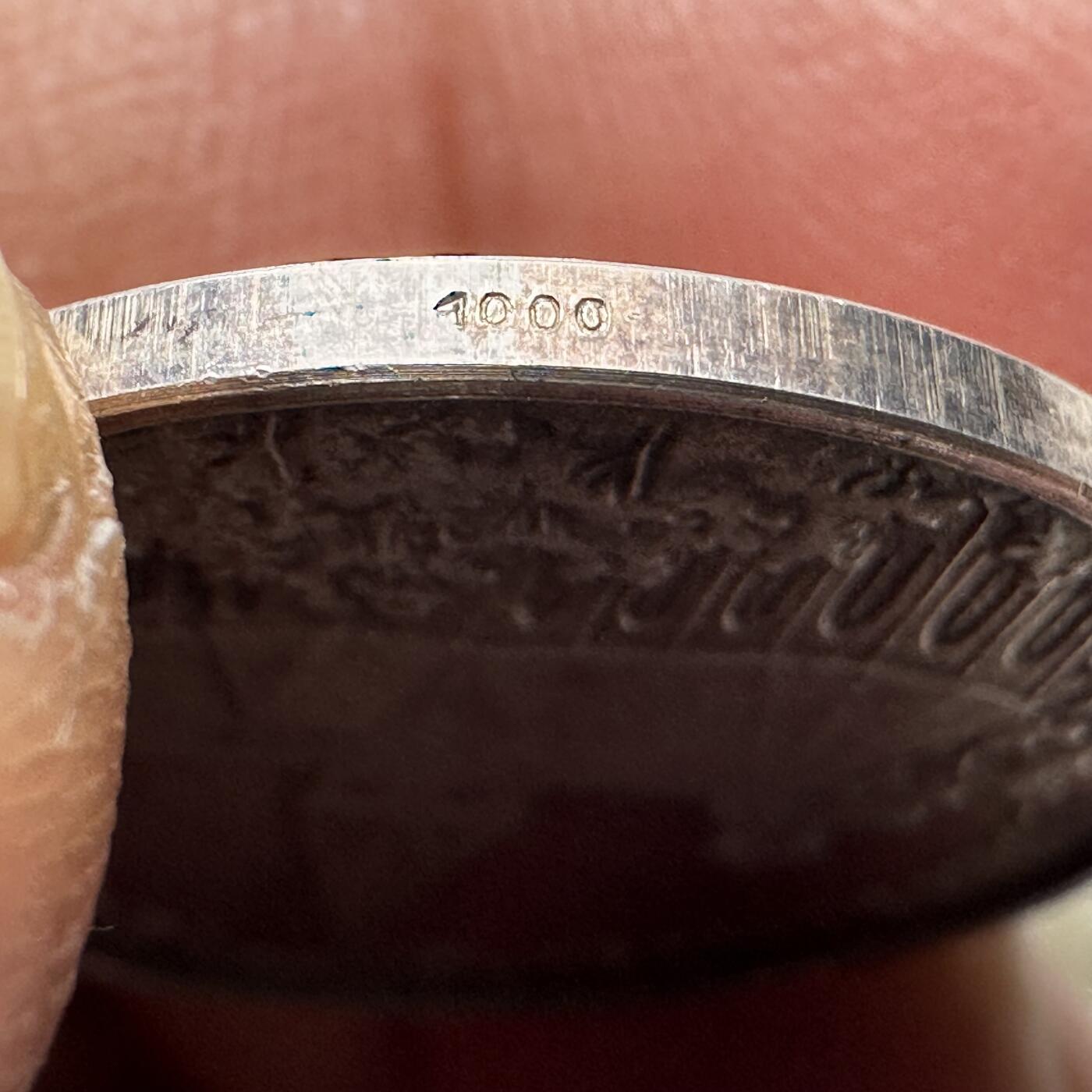 🌹外币初藏🌹🐯2026年第40场   每周二四六晚8️⃣点 世界钱币 德国 1967年 布劳贝恩建市700周年 施洗者约翰 银章 7.1克-26毫米-999银