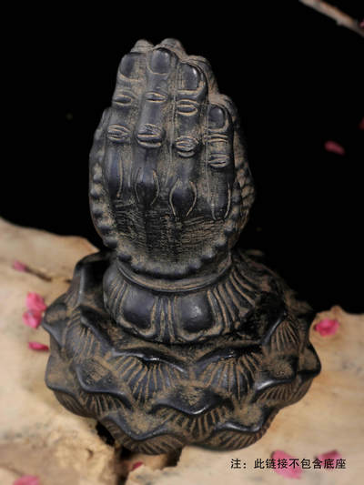 江南杂件 - 求佛手（火山泥材质）