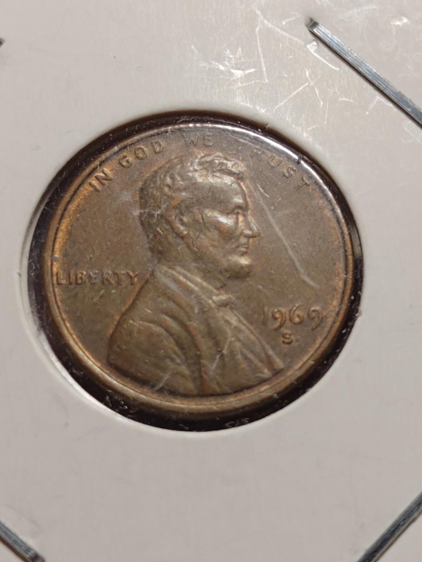 2026年第四十二场(总第二百一十一场）外国好品散币场(佣金3%) 纸夹币–美国🇺🇸1969年(少见S标旧金山造)，1970年1分共三枚