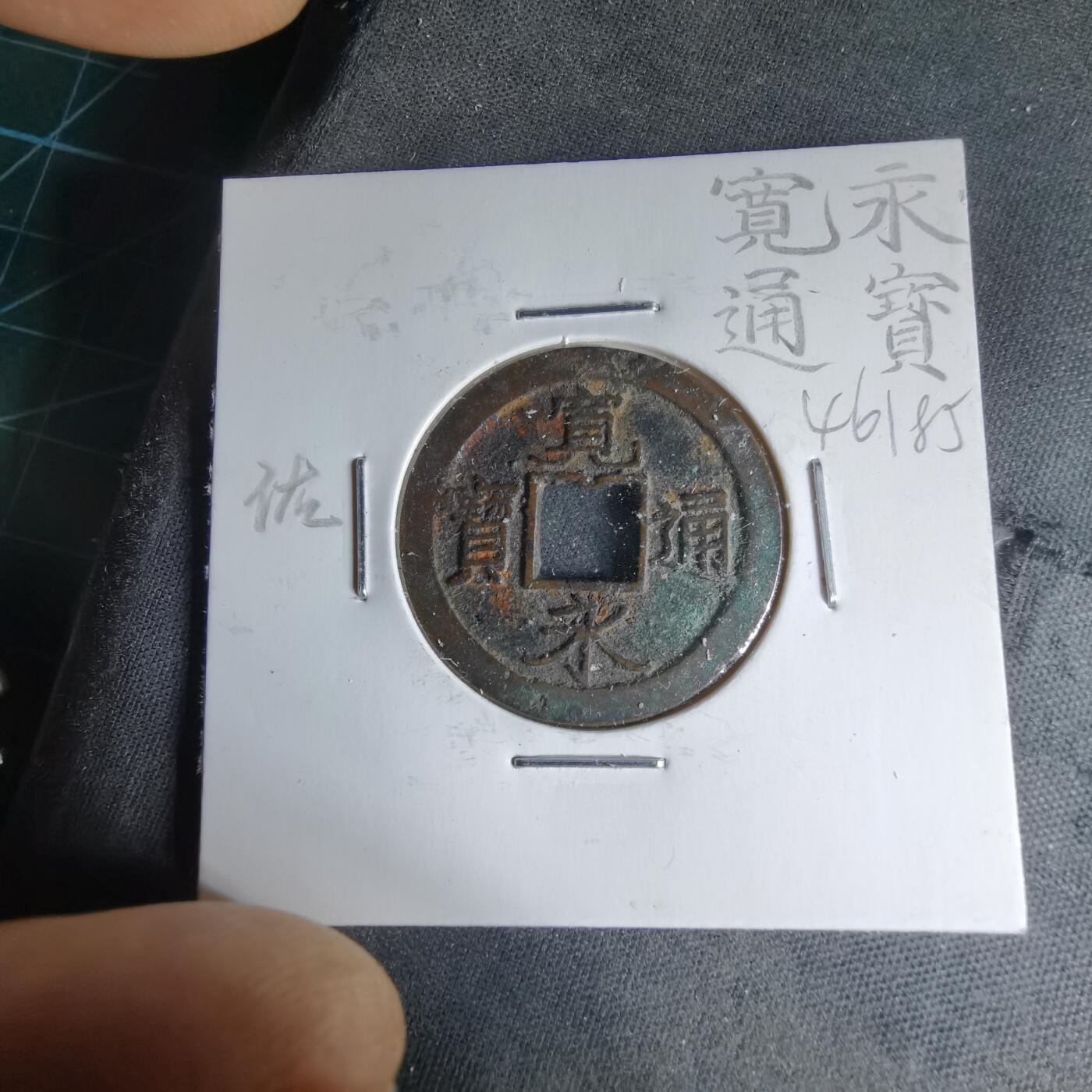 沼泽如烟--第1046场 宽永通宝背佐