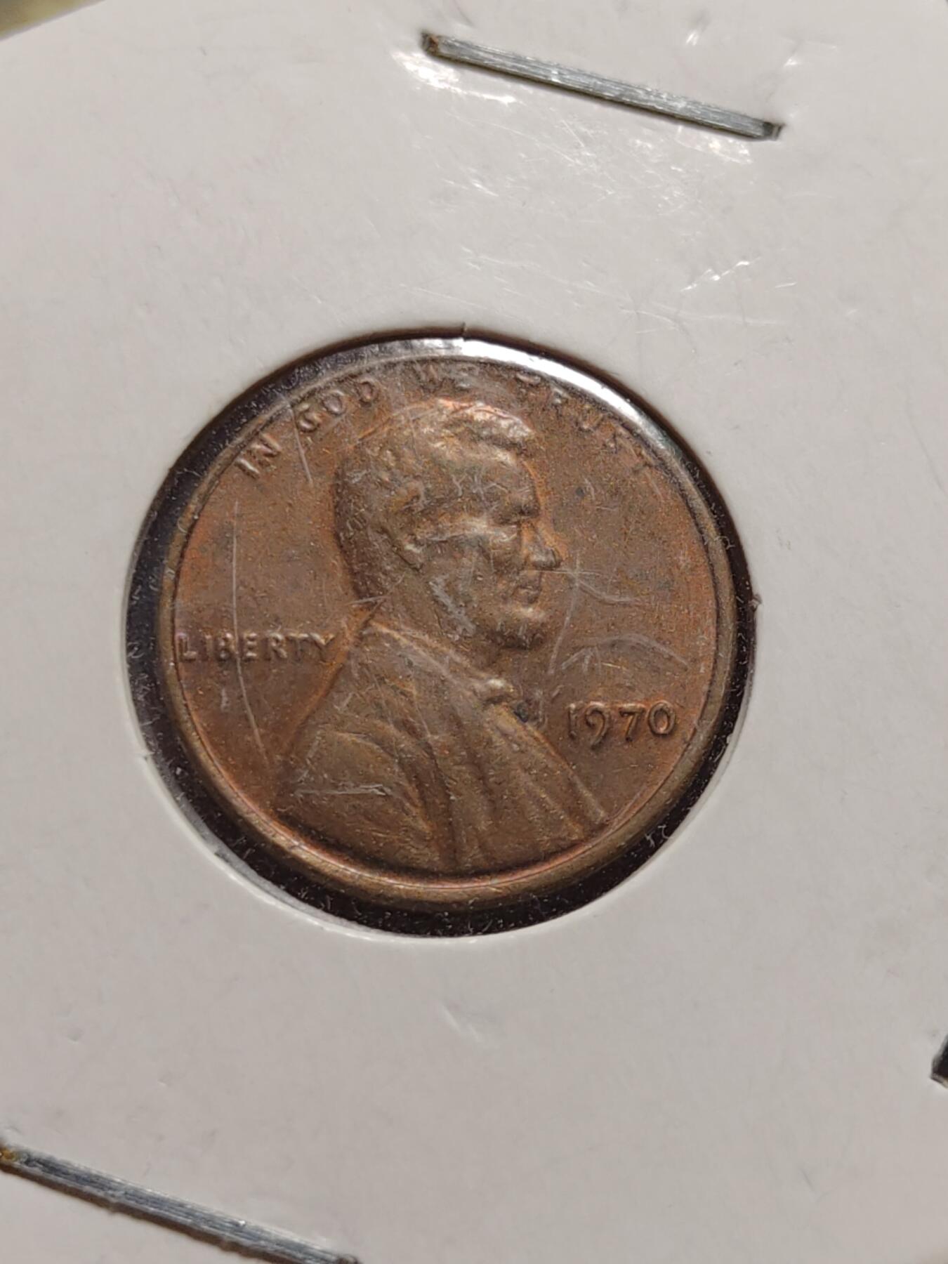 2026年第四十二场(总第二百一十一场）外国好品散币场(佣金3%) 纸夹币–美国🇺🇸1969年(少见S标旧金山造)，1970年1分共三枚