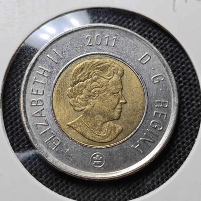 KK钱币收藏小铺  第409期 2月预留时间 周末发货 -  加拿大2元