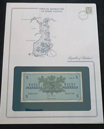 【游宝包邮场】丙午马年第21期 首季收官场 - 富兰克林邮币封地图版 芬兰🇫🇮