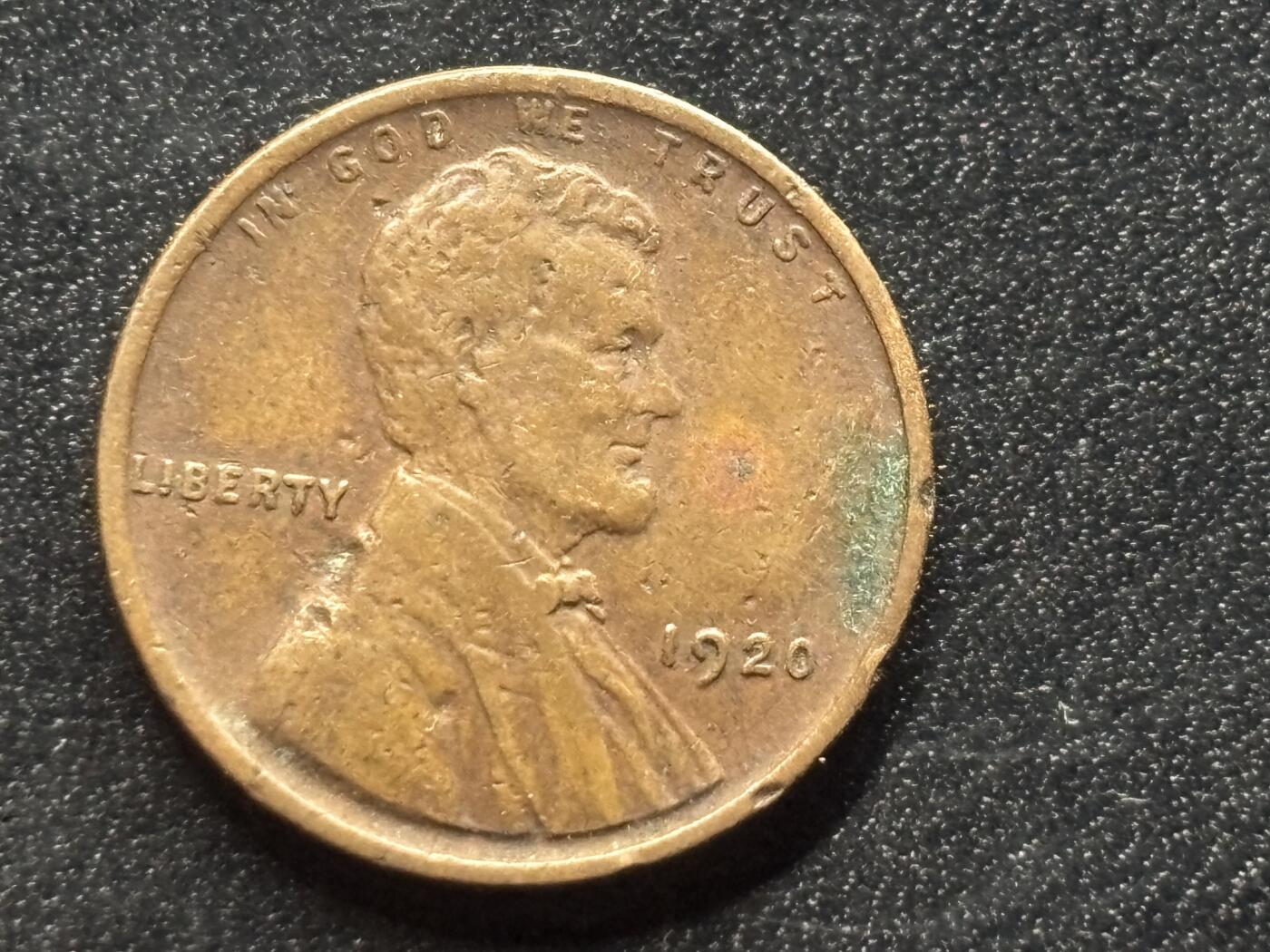 邮泉阁外国硬币限时拍卖第四十五场 （邮票在国外，请付邮费6元） 美国1920年1分