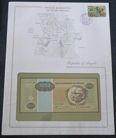 【游宝包邮场】丙午马年第21期 首季收官场 - 富兰克林邮币封地图版 安哥拉🇦🇴