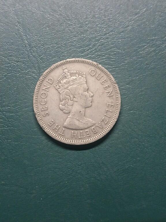 松南世界钱币——260407B 香港壹圆1元镍币大饼5