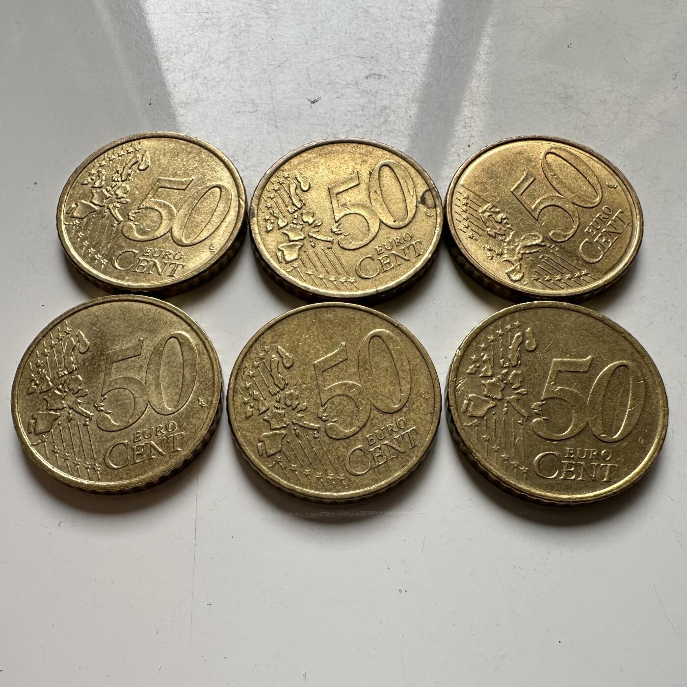 🌹外币初藏🌹🐯2026年第39场   每周二四六晚8️⃣点 苏联泰国纪念币世界钱币 荷兰芬兰法国50欧分一组6枚