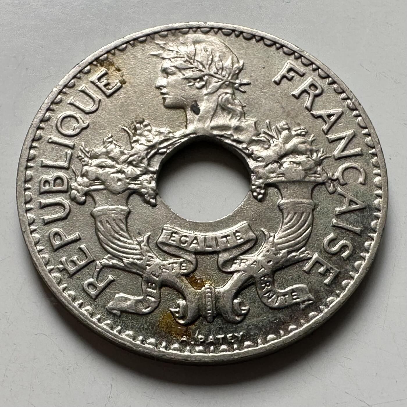 🌹外币初藏🌹🐯2026年第40场   每周二四六晚8️⃣点 世界钱币 法属印度支那 1939年5分