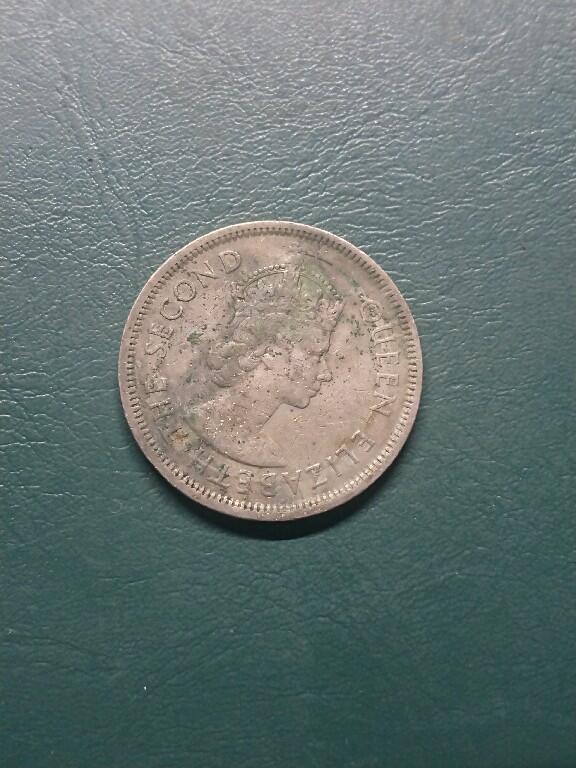 松南世界钱币——260407B 香港壹圆1元镍币大饼4