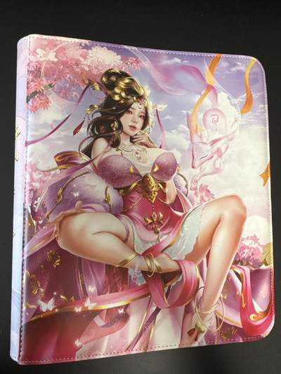 NO.29 好又多金牌大场，每周一站式配齐，方便凑单！（卖家送拍0抽成！周6晚9点截拍！） - 【卡册】绘天阁 妍华传 拉链九宫格卡册 内侧特藏图案