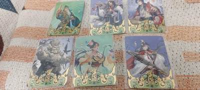 秋原瞳的小店第四十一期——盛夏的时光，即将如约而至 - 卡游三国一周年特卡6张齐。其中4张原膜，非常好看