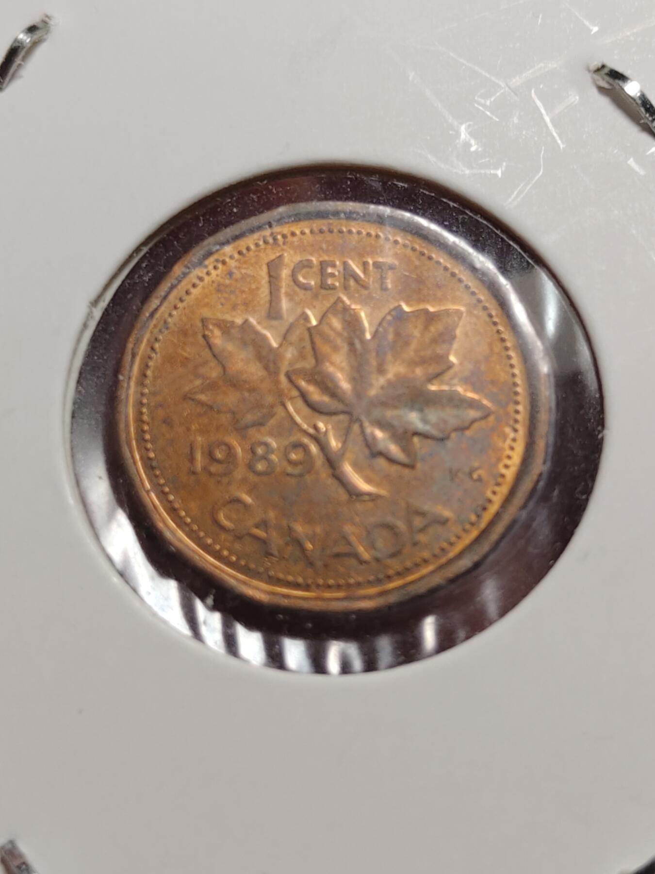 2026年第四十二场(总第二百一十一场）外国好品散币场(佣金3%) 纸夹币–加拿大🇨🇦2007年1分(伊丽莎白二世老年)，1989年1分(伊丽莎白二世中年花冠浅浮雕版)，新西兰🇳🇿1984年1分(伊丽莎白二世中年花冠，少见浅浮雕版，加拿大造)共三枚