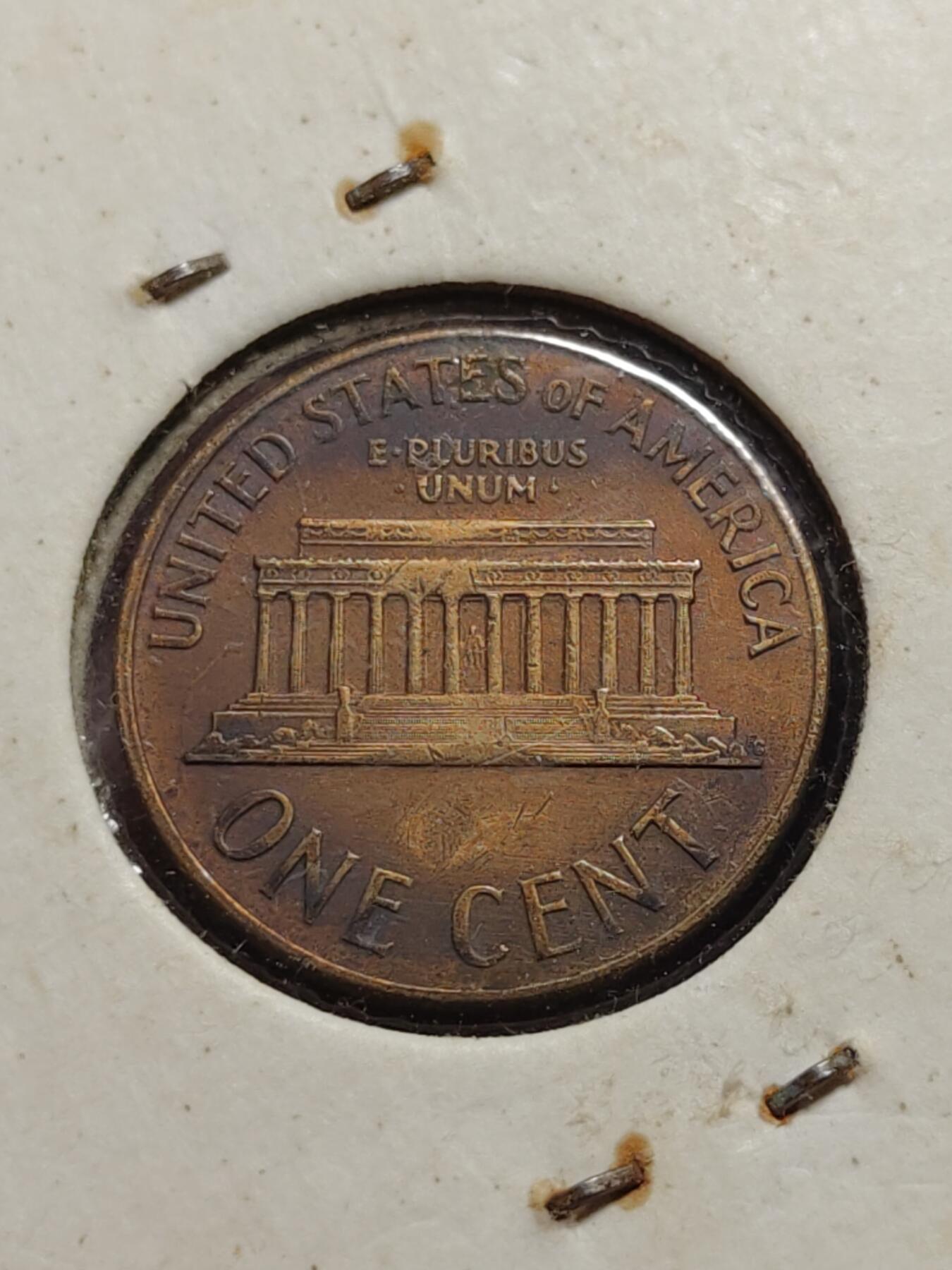 2026年第四十二场(总第二百一十一场）外国好品散币场(佣金3%) 纸夹币–美国🇺🇸1965年1分，1969年1分(D标丹佛造)共三枚