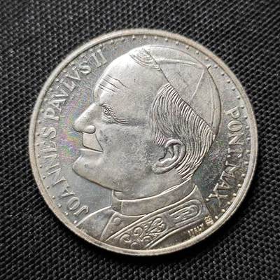 KK钱币收藏小铺  第409期 2月预留时间 周末发货 -  梵蒂冈镀银章