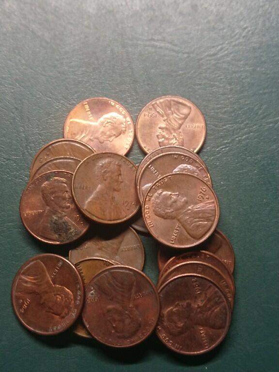 松南世界钱币——260407B 美国1美分铜币20枚2