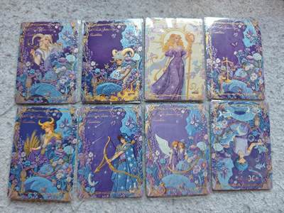 【随心含颖卡拍57期】卡游/集卡社/卡卡沃 抽卡机专场拍卖【无佣金】 - 万漫社 星座中高卡8张 紫色很好看