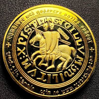 泉币菌-第222场-拍品多 请提前出价 - 纪念章 马剑骑士 纪念品 40×3mm