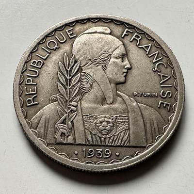 🌹外币初藏🌹🐯2026年第40场   每周二四六晚8️⃣点 世界钱币 - 法属印度支那 1939年20分