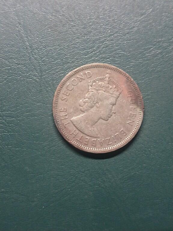 松南世界钱币——260407B 香港壹圆1元镍币大饼6