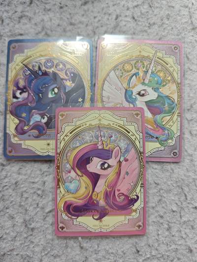 【随心含颖卡拍57期】卡游/集卡社/卡卡沃 抽卡机专场拍卖【无佣金】 - 卡游 小马宝莉 ar高卡位3张