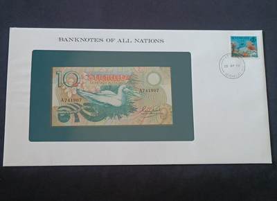 【游宝包邮场】丙午马年第21期 首季收官场 - 富兰克林邮币封 塞舌尔🇸🇨