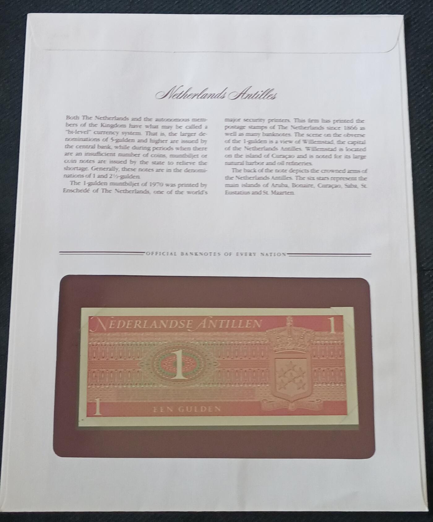 【游宝包邮场】丙午马年第21期 首季收官场 富兰克林邮币封地图版 荷属安的列斯