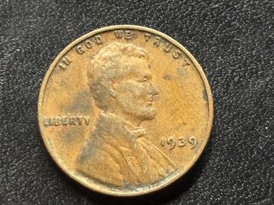 邮泉阁外国硬币限时拍卖第四十五场 （邮票在国外，请付邮费6元） - 美国1939年1分