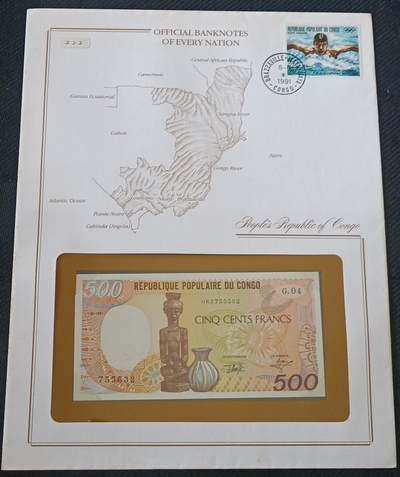 【游宝包邮场】丙午马年第21期 首季收官场 - 富兰克林邮币封地图版 刚果