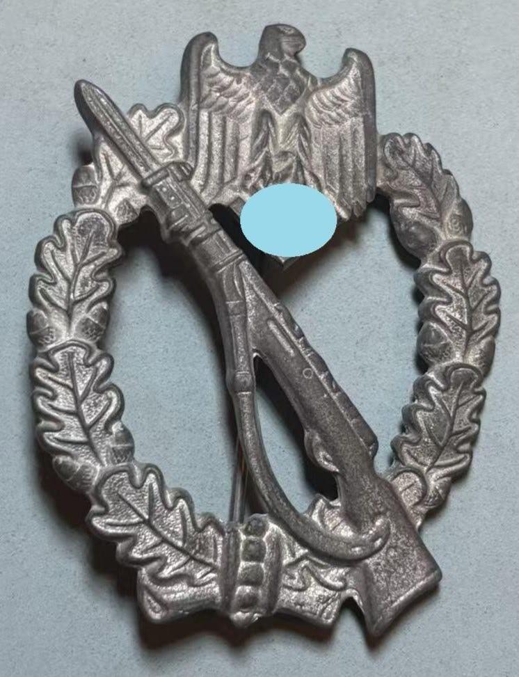 盛世勋华——号角文化勋章邮票专场拍卖第313期 德国（1939）银级步兵突击奖章