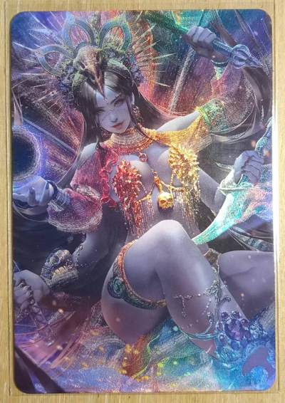 龙虎卡牌-八二场（满200元包邮，无佣金，每周六结拍，欢迎送拍） - 折光彩闪 老郑卡牌 异域女神娘娘