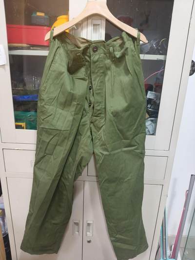 云宸嘉赏-勋臻佳藏四月精品甄选场次（低佣 一元一手） - su-M65式陆干部的确良裤 正一号尺码· 180-185尺码可穿