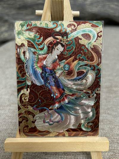 喜灰玩卡拍卖第七期，接拍品0佣金，欢迎送拍，释放现金流，让自己有资金可以购买更多喜欢的卡牌，让别的卡友能淘到更多心仪的卡牌 - 齐卡文化 心染老师 绘 特卡 甄宓 全粗一张