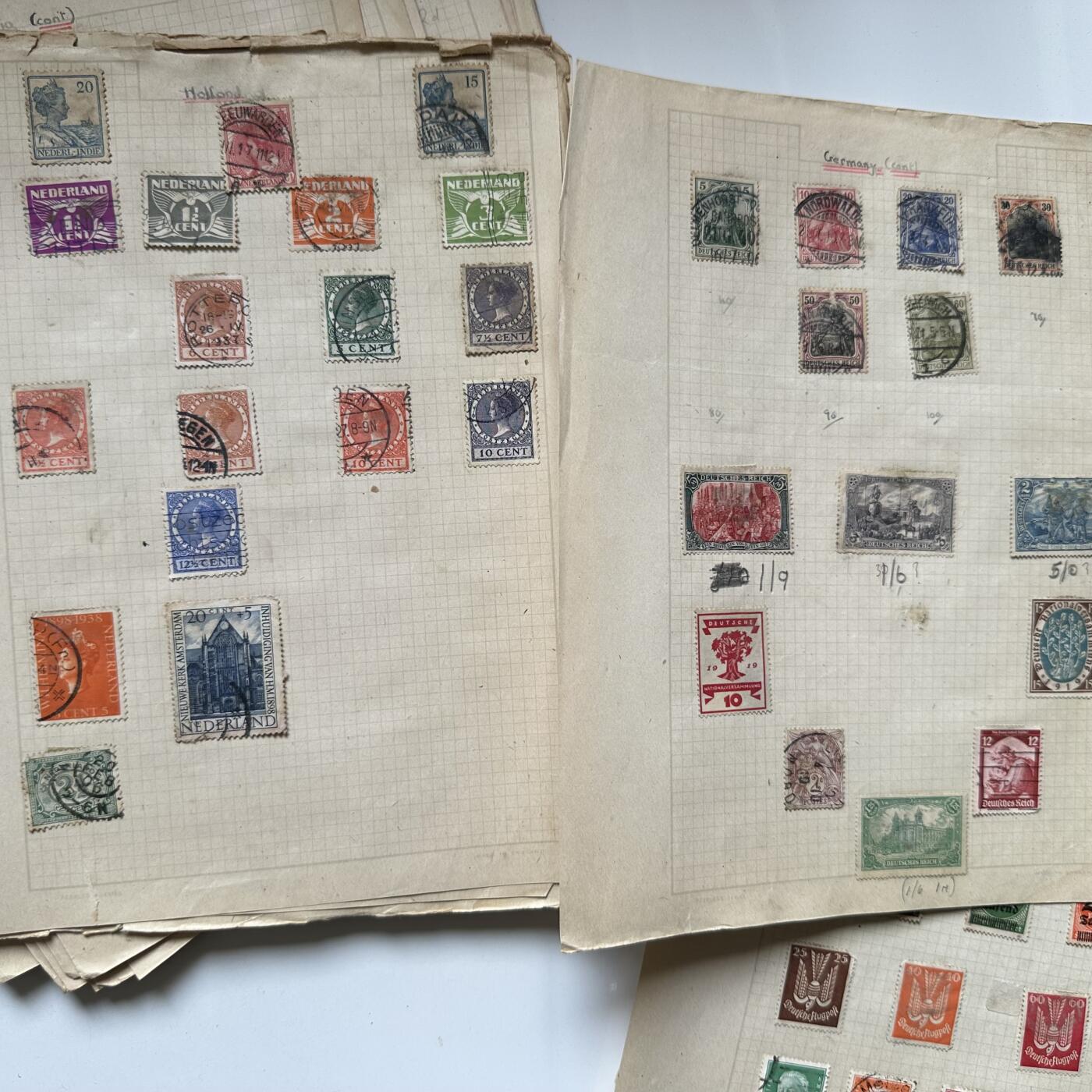 🌹外币初藏🌹🐯2026年第40场   每周二四六晚8️⃣点 世界钱币 世界各国二战前老邮票一组 大约上千张