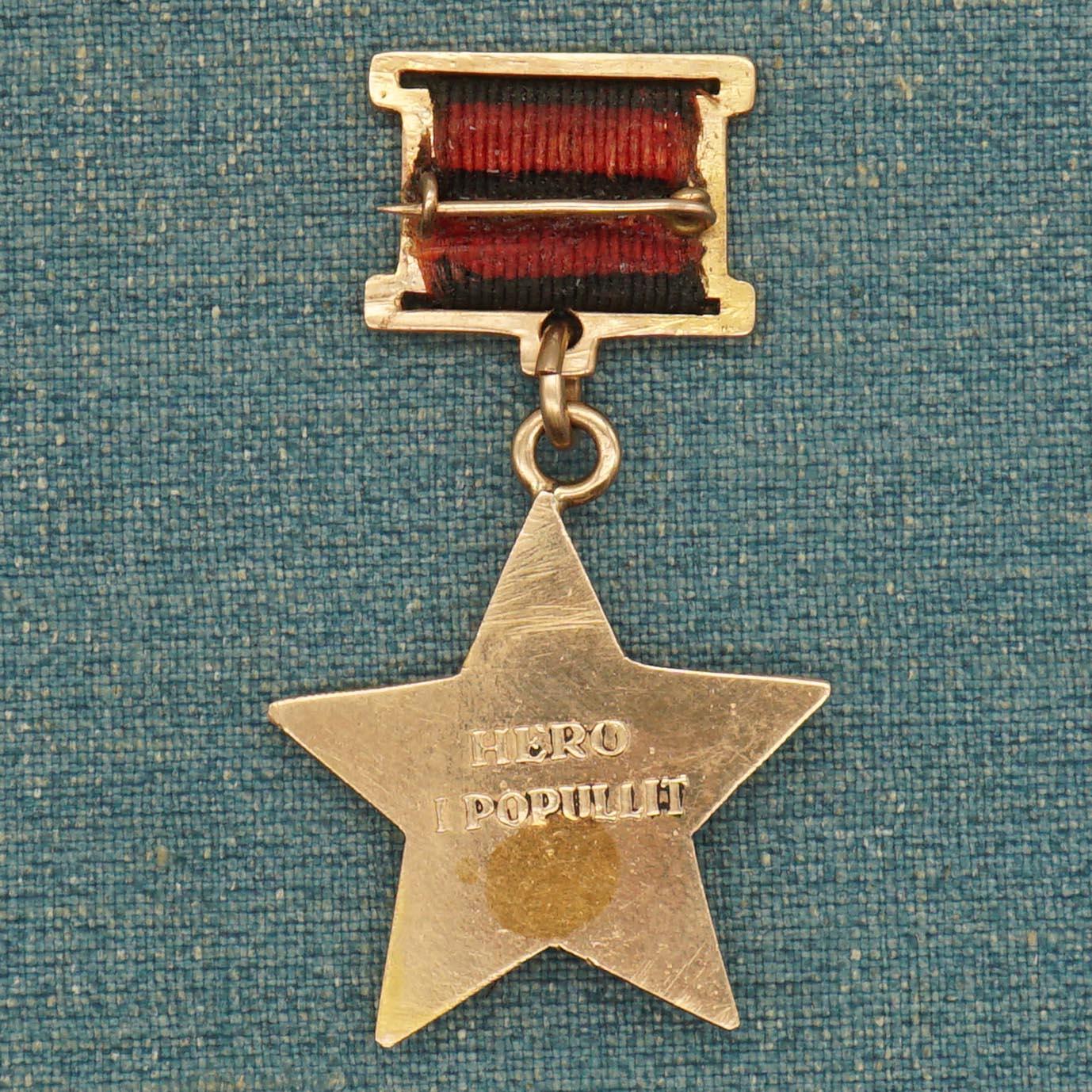 【涛泉堂】阿尔巴尼亚大金星（人民英雄）