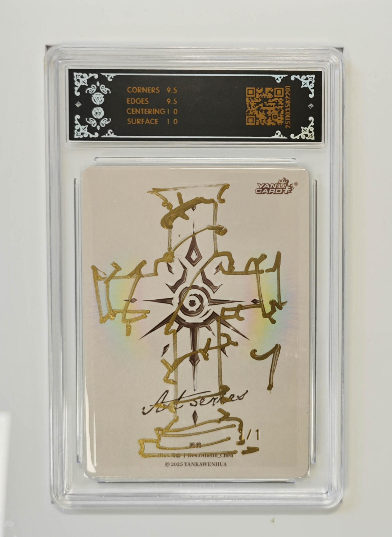 大麦马年第二场 2025焱卡文化ART系列×毒瘤 渡鸦1/1 签绘 