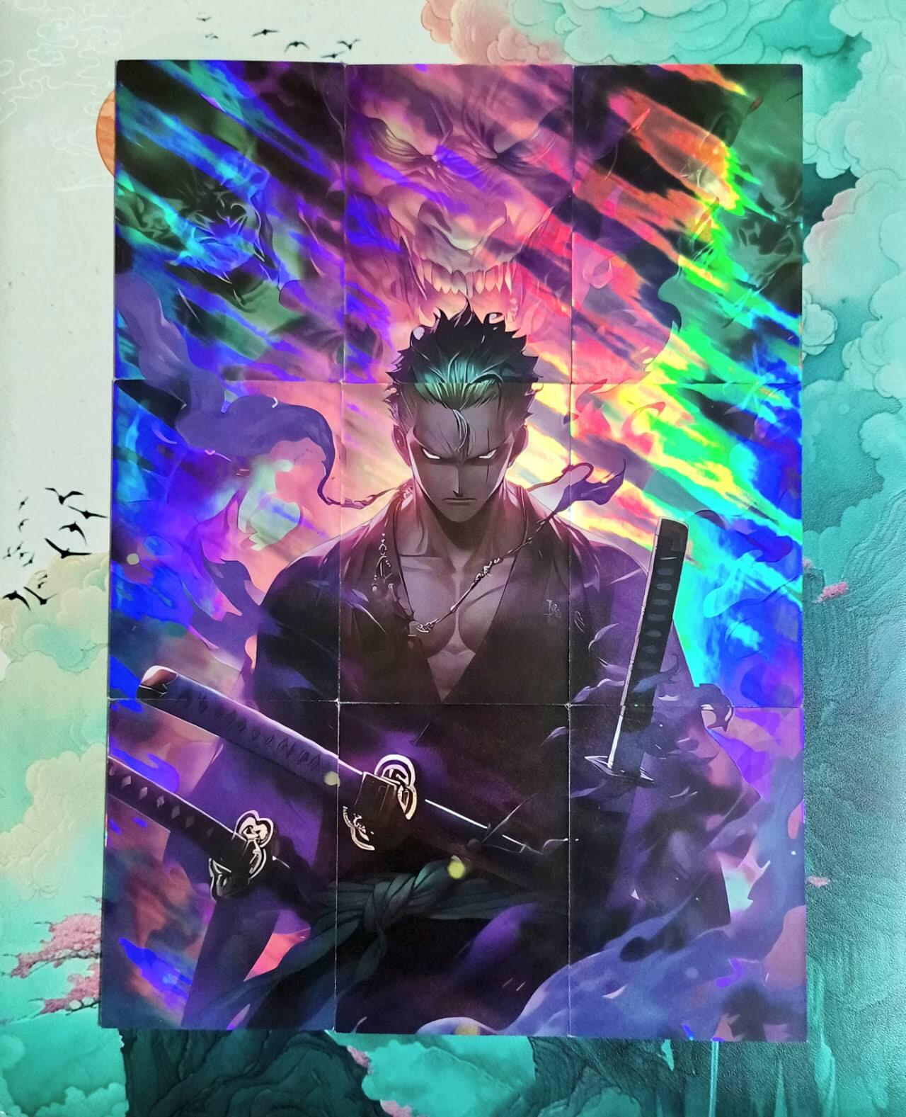 龙虎卡牌-八二场（满200元包邮，无佣金，每周六结拍，欢迎送拍） 彩闪9拼 海贼王 大剑豪索罗