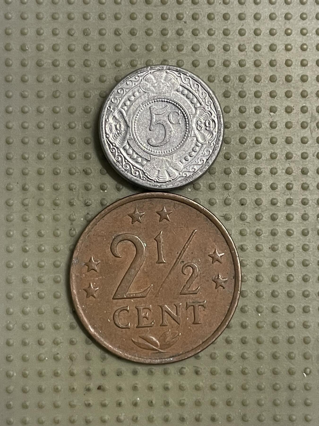 2026年第42场各国散币拍卖（总第192场） 荷属安得列斯2枚