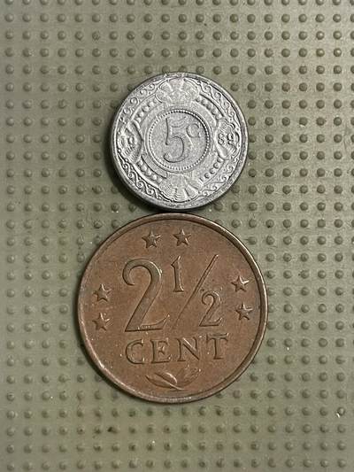 2026年第42场各国散币拍卖（总第192场） - 荷属安得列斯2枚