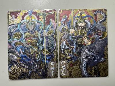 大麦马年第二场 - 裸卡 李尊奇 驱邪避凶 门神一对 粗闪