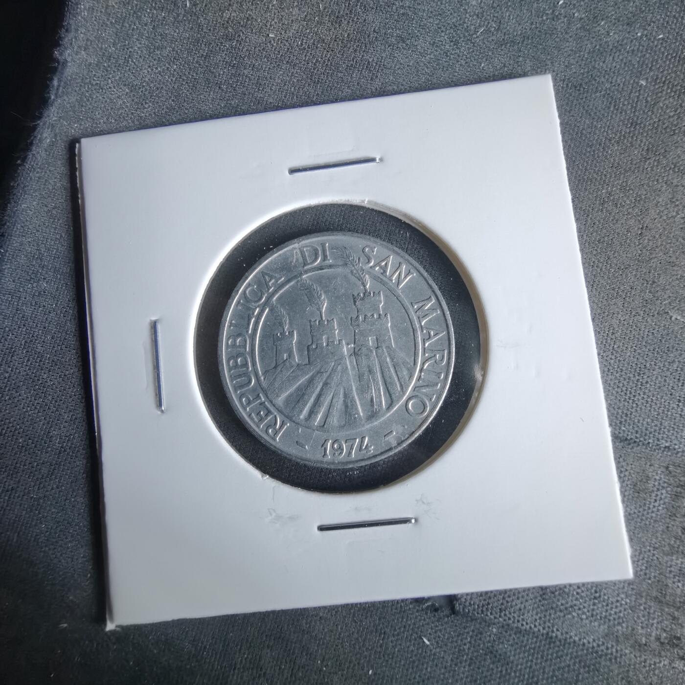 沼泽如烟--第1047场 圣马力诺1974年10里拉FAO