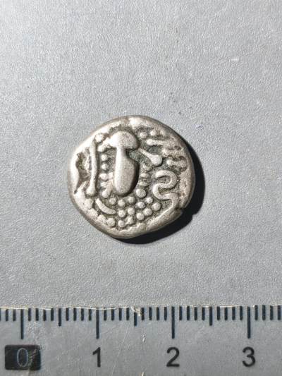 125期新疆红钱粟特钱币丝路钱币专场 - 嚈哒（白匈奴）王朝银币